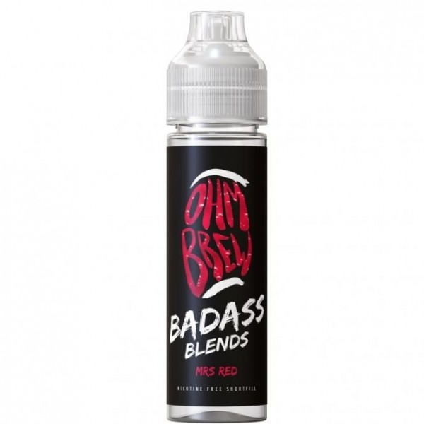 Mrs Red E Liquid - Badass Blends Series (50ml Shortfill)