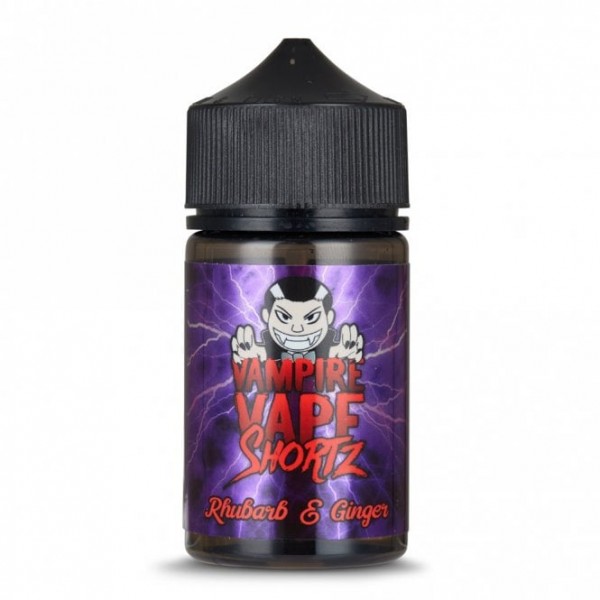 Rhubarb And Ginger E Liquid - Shortz Series (50ml Shortfill)