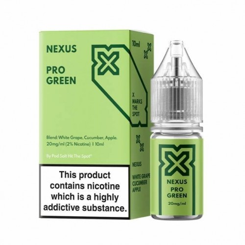 Pro Green Nic Salt E Liquid - Nexus Series (1...