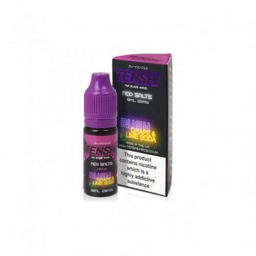 Rush Grape & Lime Soda Nic Salt E-Liquid ...