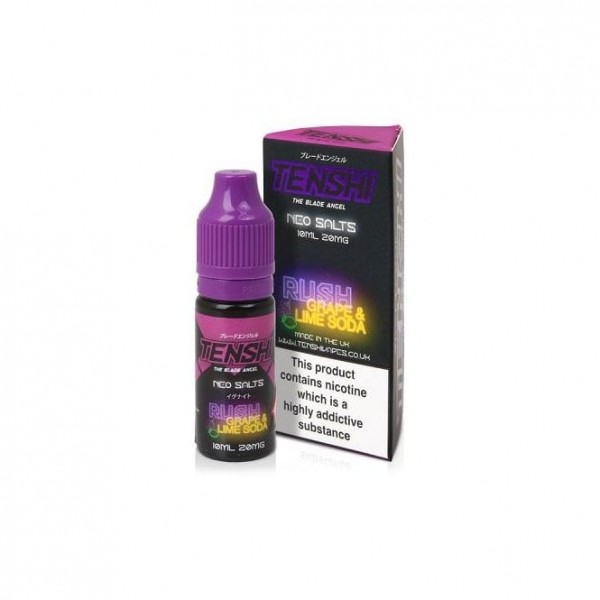 Rush Grape & Lime Soda Nic Salt E-Liquid (10ml)