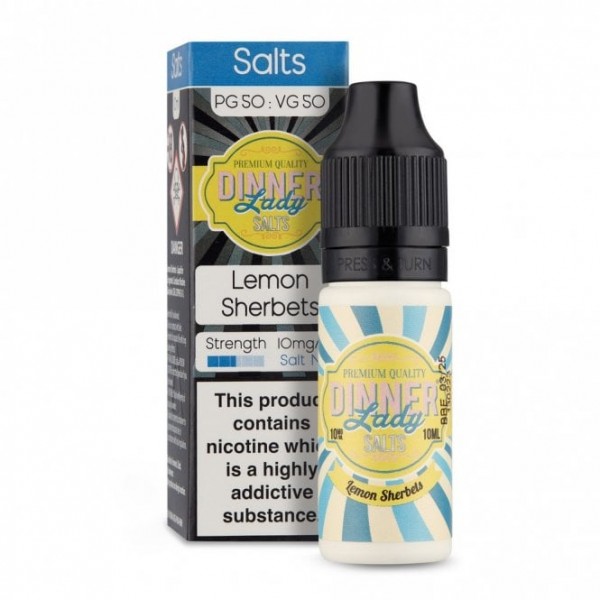 Lemon Sherbets Nic Salts E Liquid (10ml)