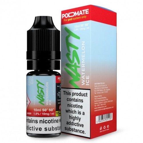 Watermelon Ice Nic Salt E Liquid - PodMate Se...