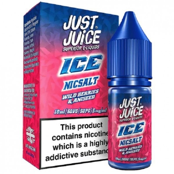 Wild Berries & Aniseed Nic Salt E Liquid - Ice Series (10ml)