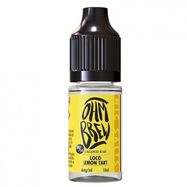 Loco Lemon Tart Nic Salt E Liquid (10ml)