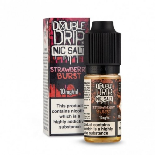 Strawberry Burst Nic Salts E Liquid (10ml)