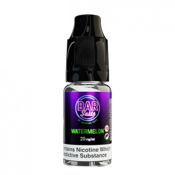 Watermelon Nic Salt E Liquid - Bar Salts Series (10ml)