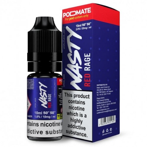 Red Rage Nic Salt E Liquid - PodMate Series (...