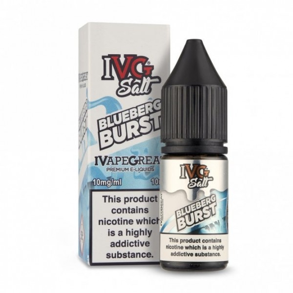 Blueberg Burst Nic Salts E Liquid (10ml)