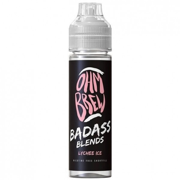 Lychee Ice E Liquid - Badass Blends Series (50ml Shortfill)