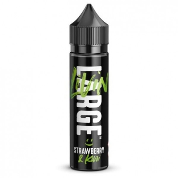 Strawberry Kiwi E Liquid - Livin Large Series (50ml Shortfill)