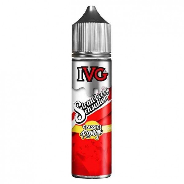 Strawberry Sensation E Liquid - Classics Range (50ml Shortfill)