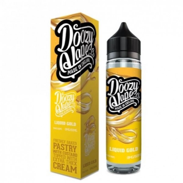 Liquid Gold E Liquid - Dessert Series (50ml Shortfill)