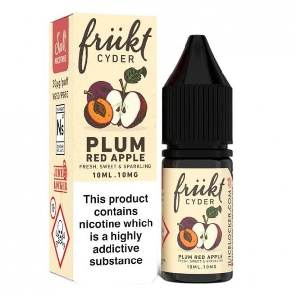 Plum Red Apple Nic Salt E Liquid (10ml)