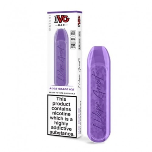 Aloe Grape Ice Disposable Vape Pen (2ml)