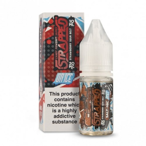 Strawberry Sour Belt On Ice Nic Salt E Liquid...