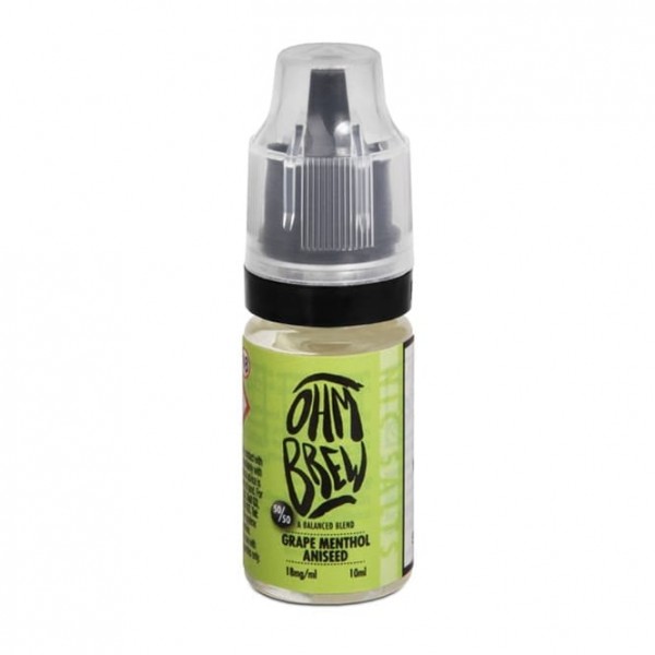 Grape Menthol Nic Salts E Liquid (10ml)