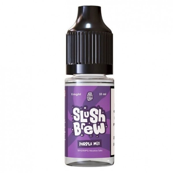 Purple Mix Nic Salt E Liquid - Slush Brew Series (10ml)