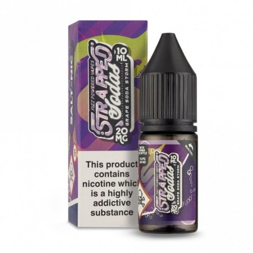 Grape Soda Storm Nic Salt E Liquid - Soda Ser...