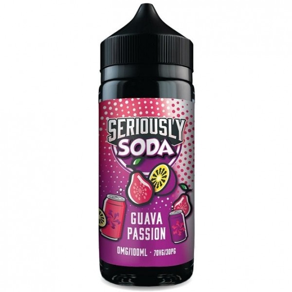 Guava Passion E Liquid - Seriously Soda Series (100ml Short Fill)