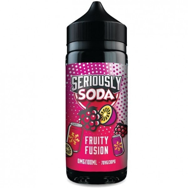 Fruity Fusion E Liquid - Seriously Soda Series (100ml Short Fill)