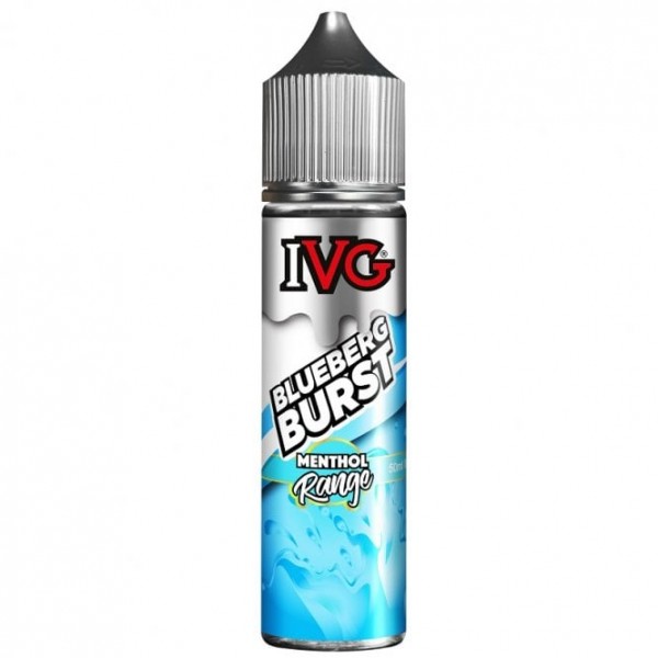 Blueberg Burst E Liquid - Menthol Range (50ml Shortfill)