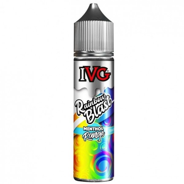 Rainbow Blast E Liquid - Menthol Range (50ml Shortfill)