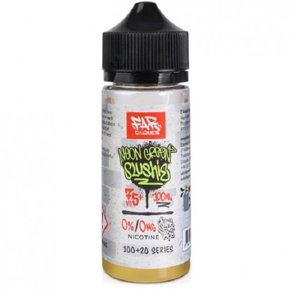 Neon Green Slushie E Liquid - FAR Series (100ml Shortfill)