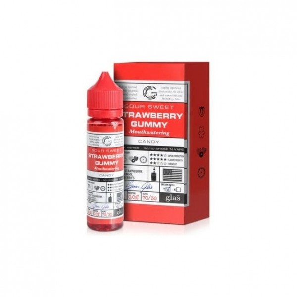 Strawberry Gummy E Liquid - BASIX Series (50ml Shortfill)