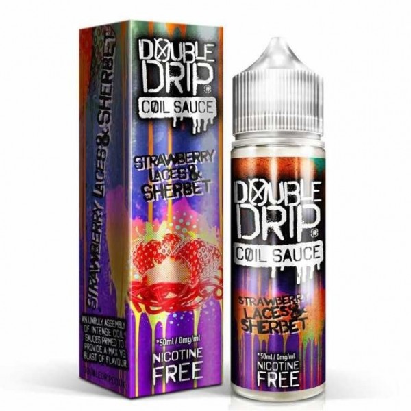 Strawberry Laces & Sherbet E Liquid (50ml Shortfill)