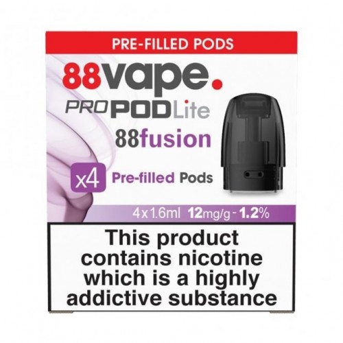 88Fusion ProPod Lite Pre-Filled Pods (4 Pack)