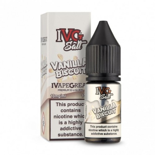 Vanilla Biscuit Nic Salts E Liquid (10ml)