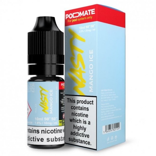 Mango Ice Nic Salt E Liquid - PodMate Series (10ml)