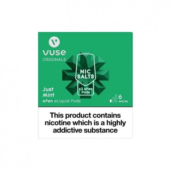 Just Mint ePen vPro Nic Salt Pod (2 x 2ml)