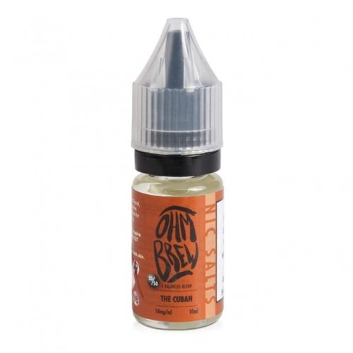 The Cuban Nic Salts E Liquid (10ml)