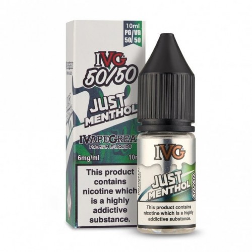 Just Menthol E Liquid - 50/50 Series (10ml)