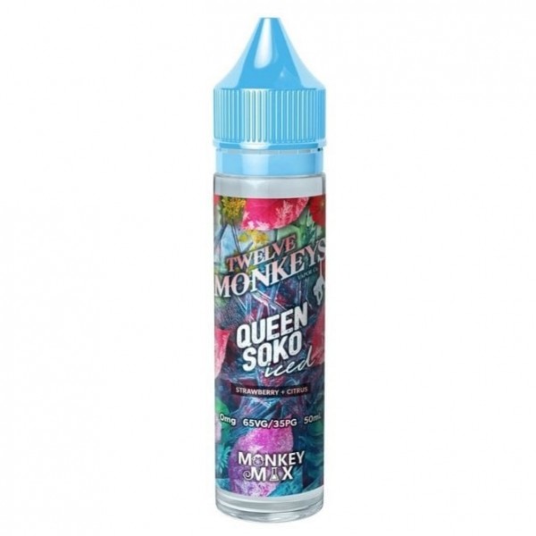 Queen Soko Iced E Liquid - Ice Age Series (50ml Shortfill)