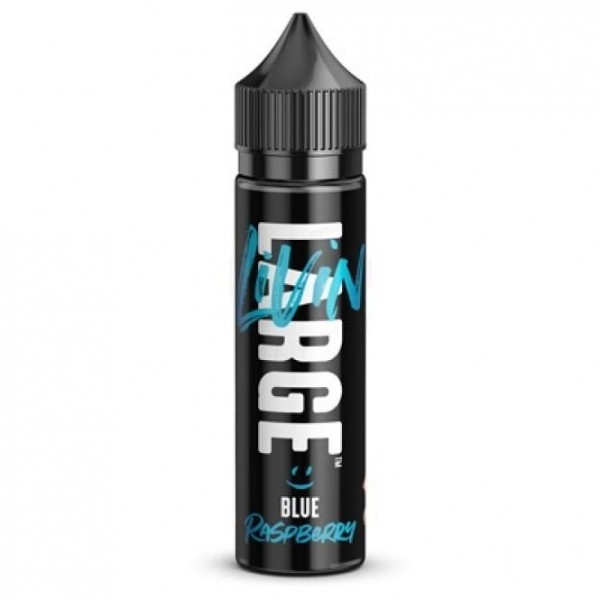 Blue Raspberry E Liquid - Livin Large Series (50ml Shortfill)