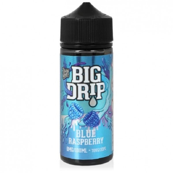 Blue Raspberry E Liquid - Big Drip Series (100ml Short Fill)