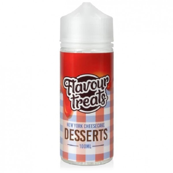 New York Cheesecake E Liquid - Flavour Treats Desserts Series (100ml Shortfill)