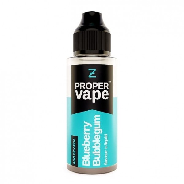 Blueberry Bubblegum E-Liquid - Proper Vape (100ml Shortfill)