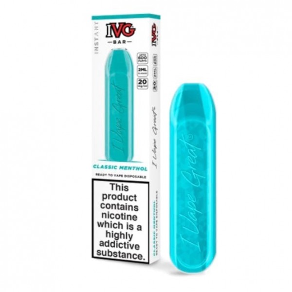 Classic Menthol Disposable Vape Pen (2ml)