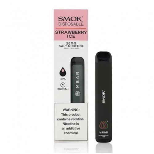 Strawberry Ice MBAR Disposable Vape Pen