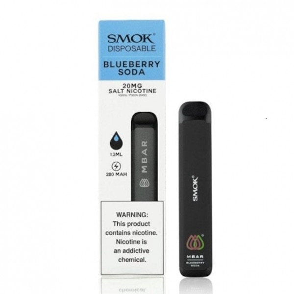 Blueberry Soda MBAR Disposable Vape Pen