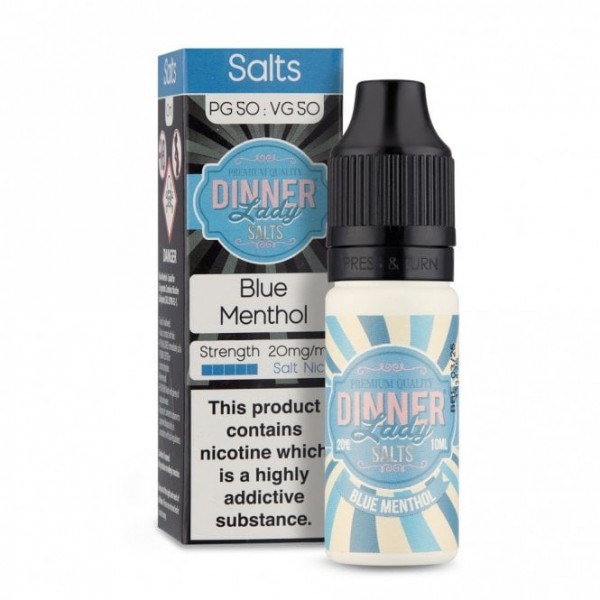 Blue Menthol Nic Salt E Liquid (10ml)