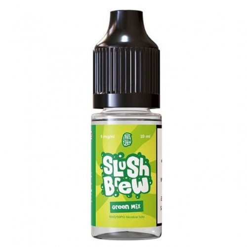 Green Mix Nic Salt E Liquid - Slush Brew Seri...