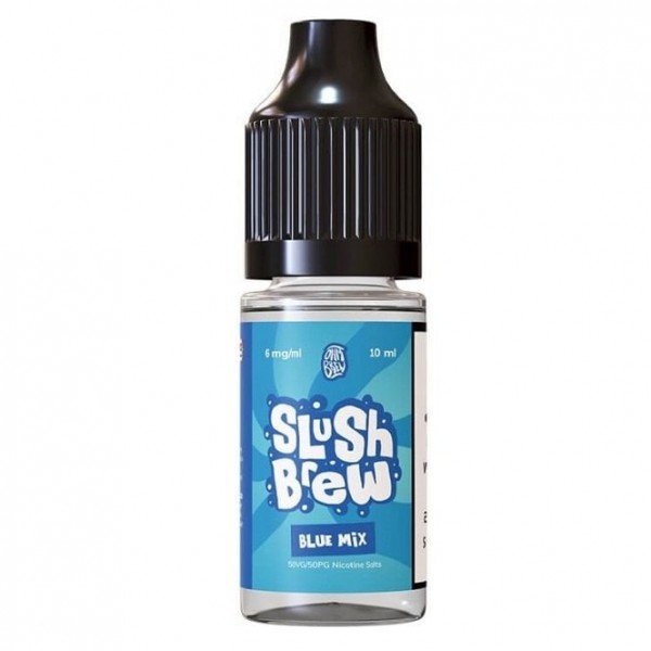 Blue Mix Nic Salt E Liquid - Slush Brew Series (10ml)