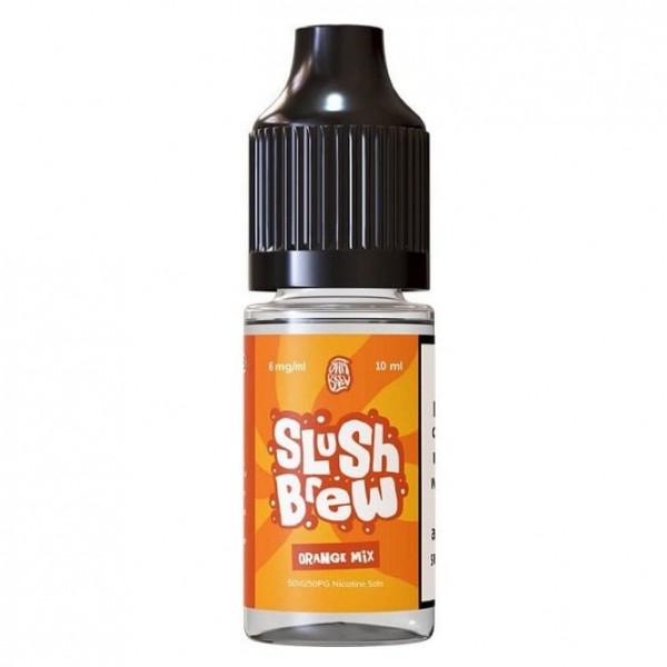 Orange Mix Nic Salt E Liquid - Slush Brew Series (10ml)