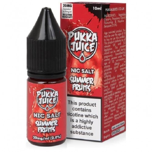 Summer Fruits Nic Salt E Liquid (10ml)