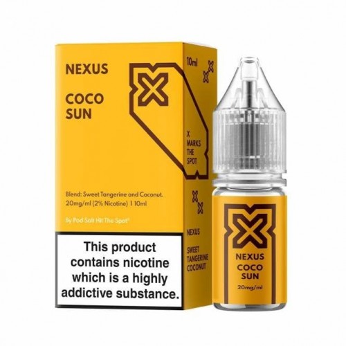 Coco Sun Nic Salt E Liquid - Nexus Series (10...